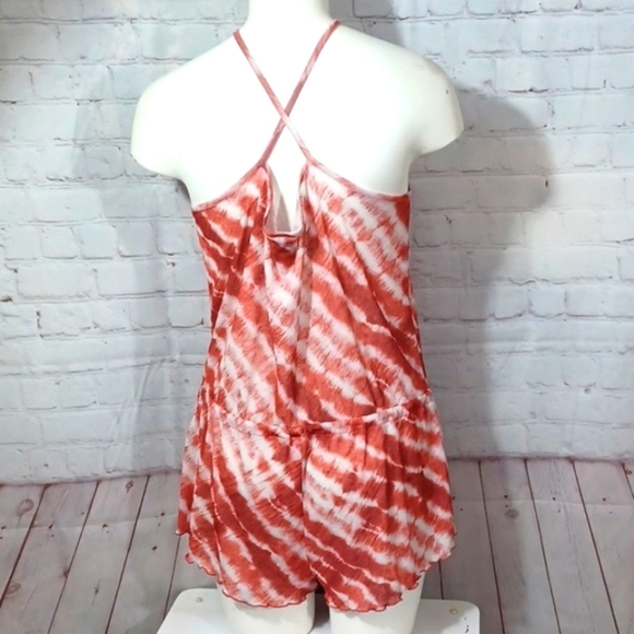 Womans Endless Sun TyeDye  Summer Short Romper‎ M - Picture 3 of 8